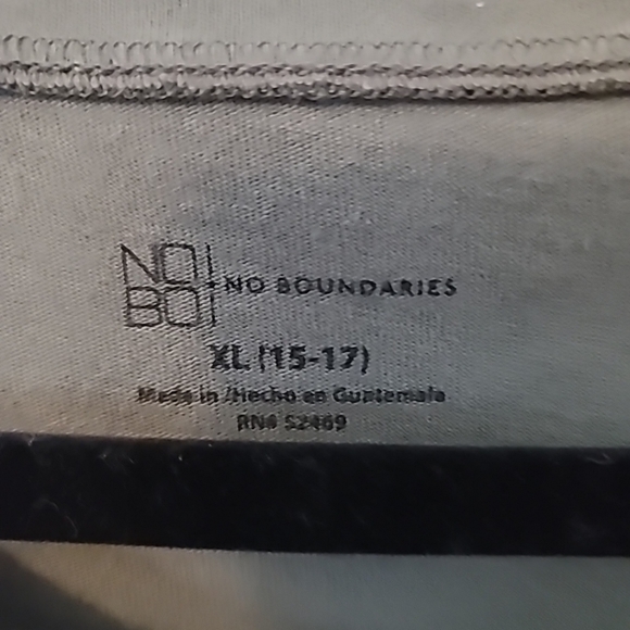 NOBO Olive Green Scoop Neck T-Shirt Sz XL (15-17) - Picture 2 of 11